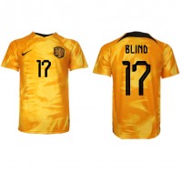Niederlande Daley Blind #17 Heimtrikot WM 2022 Kurzarm